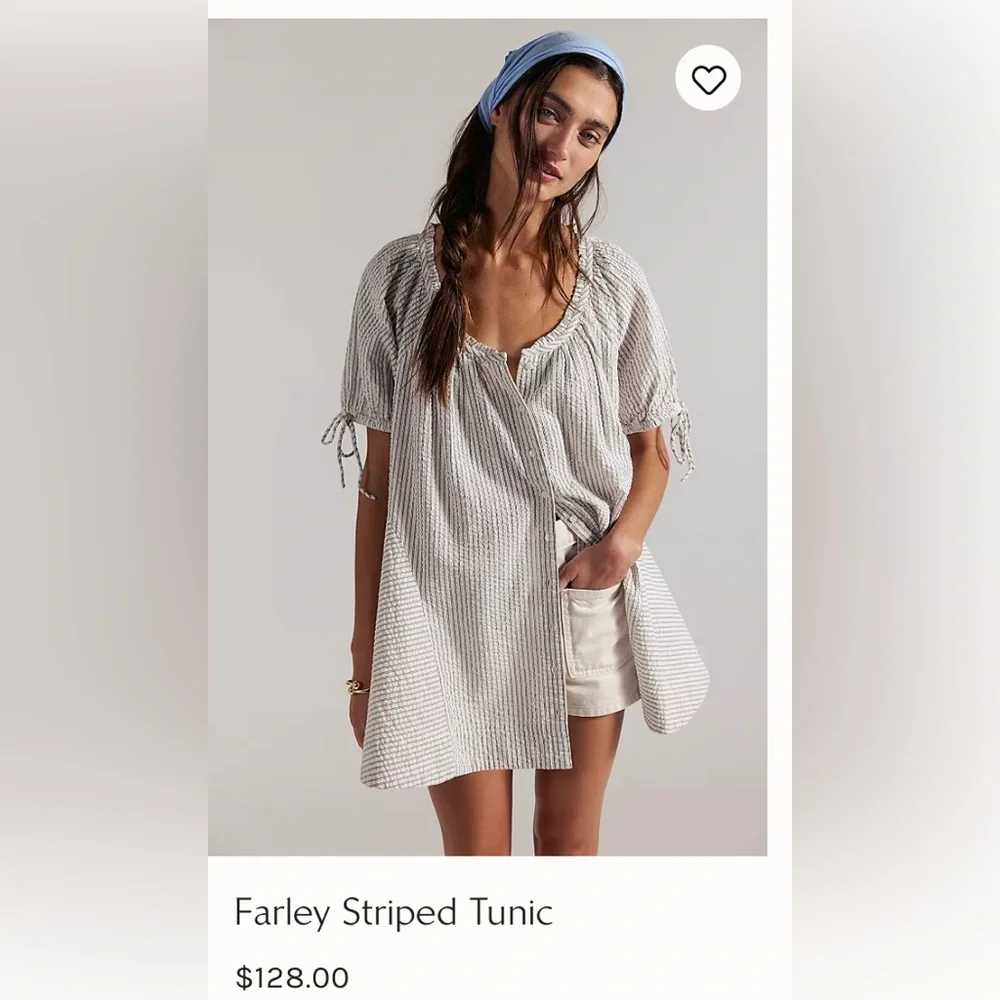 Free People Farley Striped tunic Dress - Picture 12 of 16